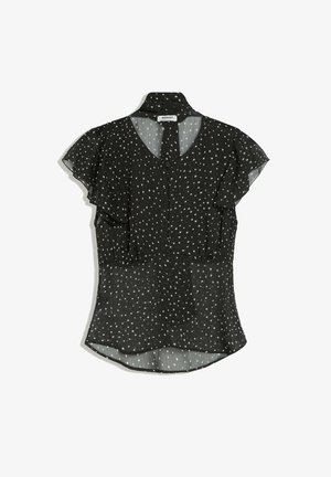 Bershka, FITTED CHIFFON SHIRT - Blouse - black