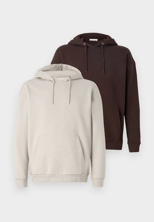 2 PACK - Sweatshirt - plaza taupe/mole