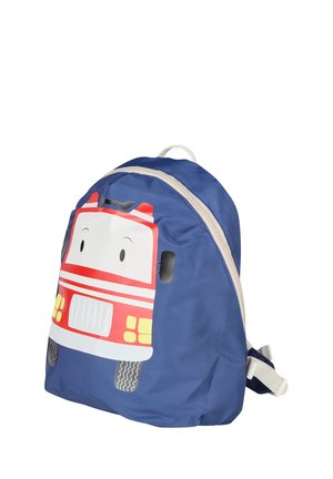 FEUERWEHR - School bag - dunkelblau meliert