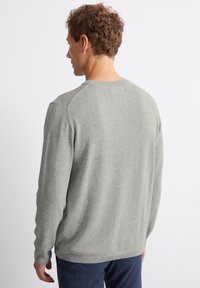 Marc O'Polo REGULAR - Strickpullover - light grey melange