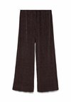 AWUTA HOHE TAILLE - Pantalones - chocolate plum