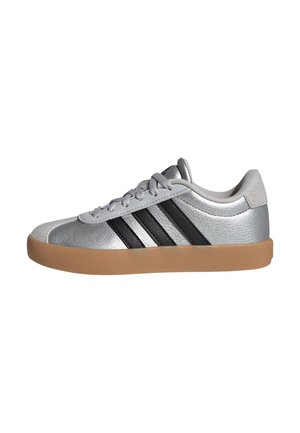 VL COURT 3.0 - Baby shoes - silver metallic   core black   light solid grey
