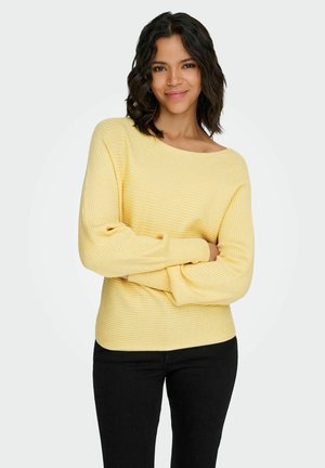 ONLADALINE LIFE NOOS - Džemper - pastel yellow