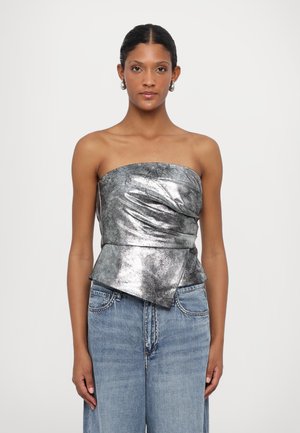 VALLAN CROP - Topper - chrome