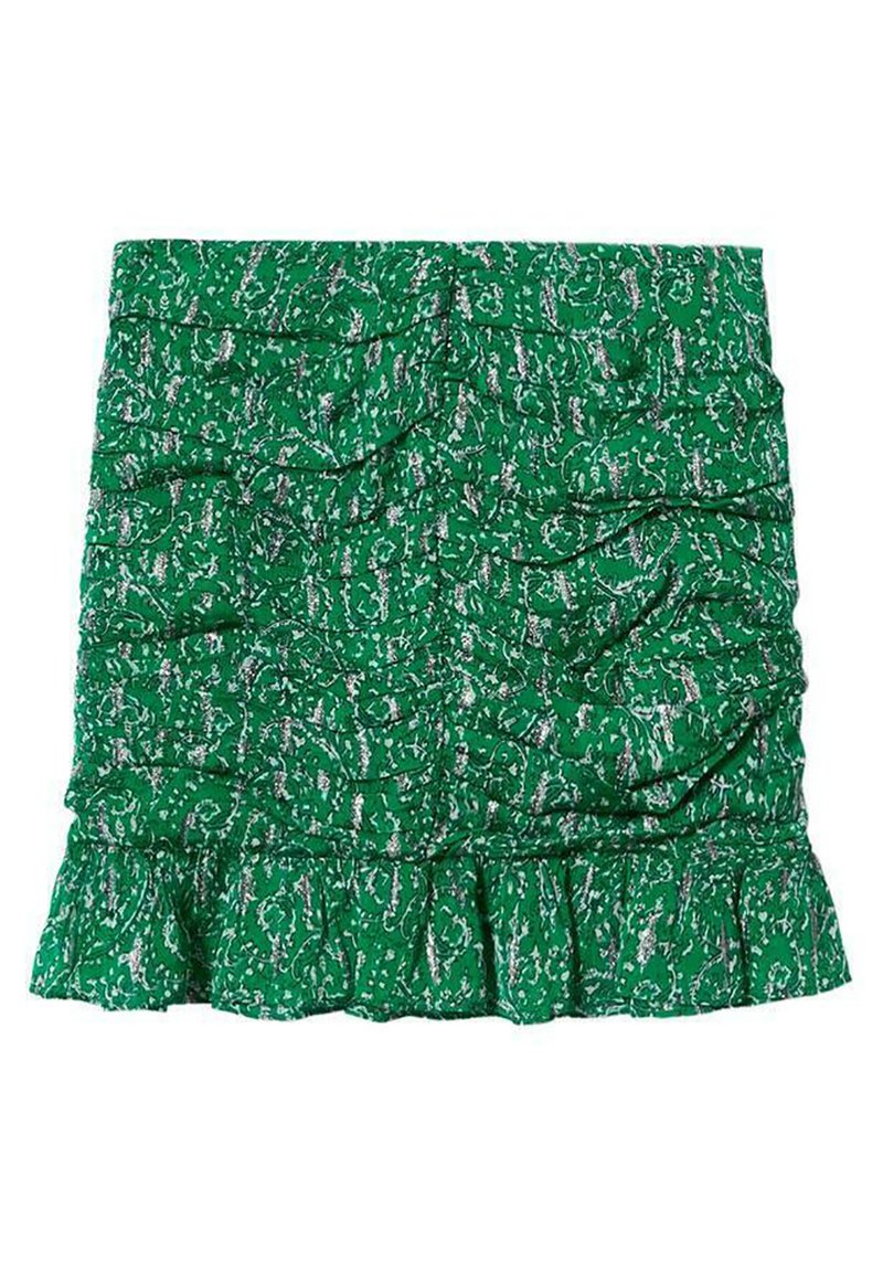 Mango A-lijn rok groen Mango A-lijn rok groen