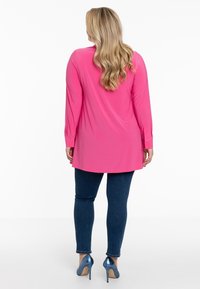 YOEK WITH COLLAR - Hemdbluse - pink