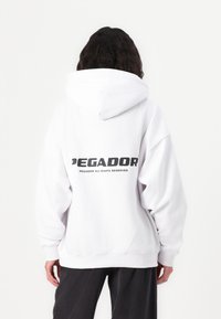 Pegador - ATNA LOGO OVERSIZED HOODIE - Sweatshirt - white/black Thumbnail Image 1
