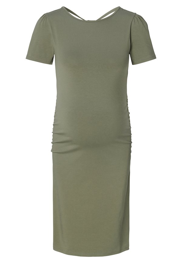 BOGOR - Jersey dress - dusty olive3