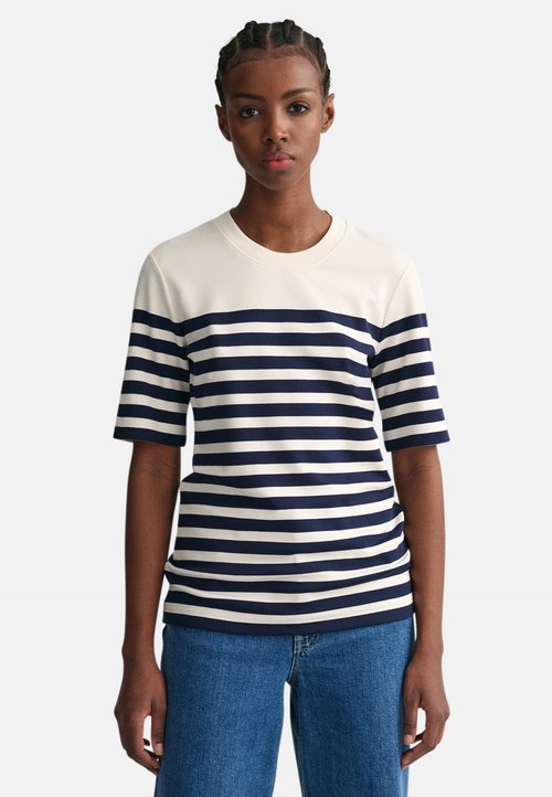 Gant Khaki Fashion Logo Regular Fit Tshirt