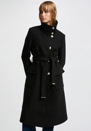 GALOUA - Manteau classique - noir