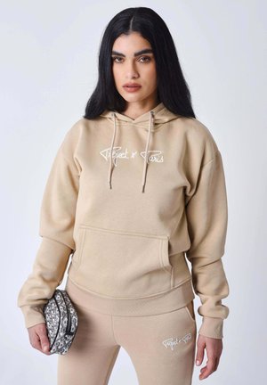 Hoodie - beige