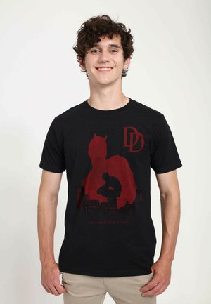 MARVEL DEFENDERS - DAREDEVIL WITHIN - Triko s potiskem - black