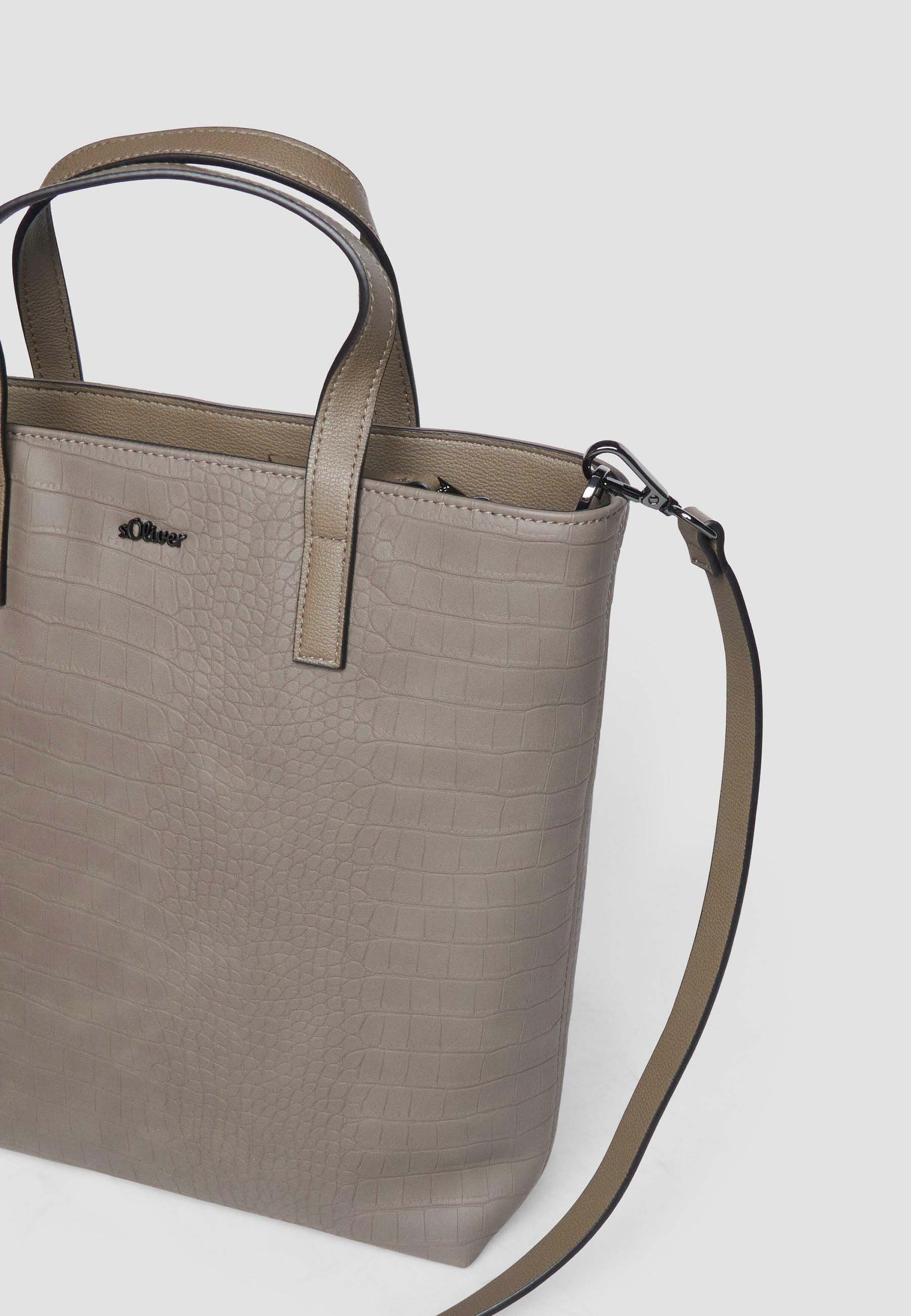 S.Oliver Damen Shopper Tasche EXTRA LARGE - Große Umhängetasche Aus Polyester