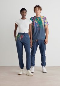 Carlo Colucci JOGGER UNISEX - Træningsbukser - navy