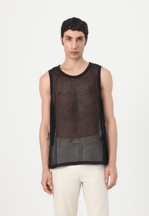 AllSaints, EXCLUSIVE ANDERSON  - Top - jet black