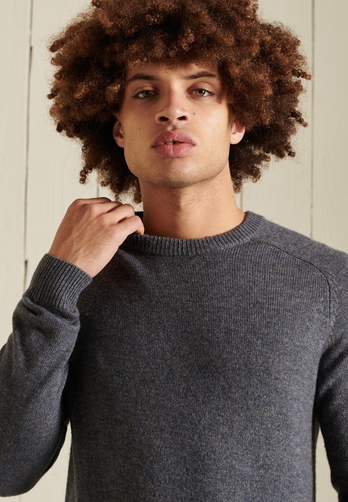Herren Strickjacken | Superdry HARLO Strickpullover grey/grau - ON59077 Herren Strickjacken | Superdry HARLO Strickpullover grey/grau - ON59077