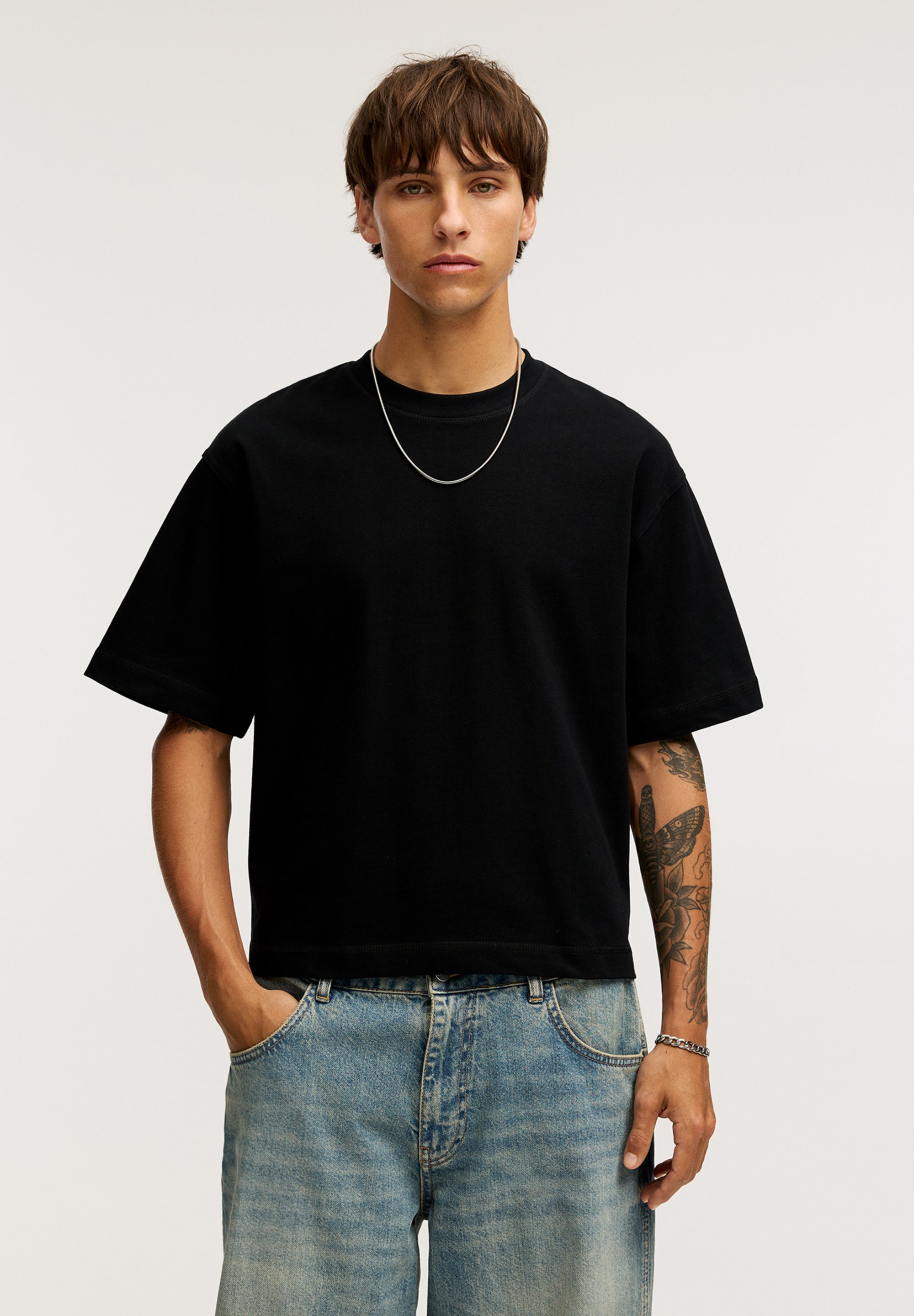 T-shirt Col Rond - Homme | Pompon sur la Garonne