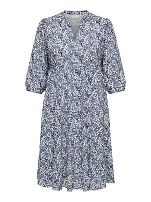 ONLY Carmakoma, CARMILANA Short - Robe chemise - coronet blue