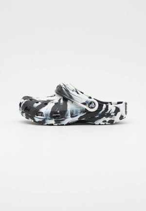 CLASSIC MARBLED UNISEX - Clogs - white/black