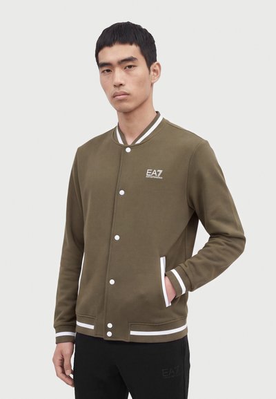 EA7 Emporio Armani TRAIN CORE ID BASEBALL COLLAR - Bomber jacket ...