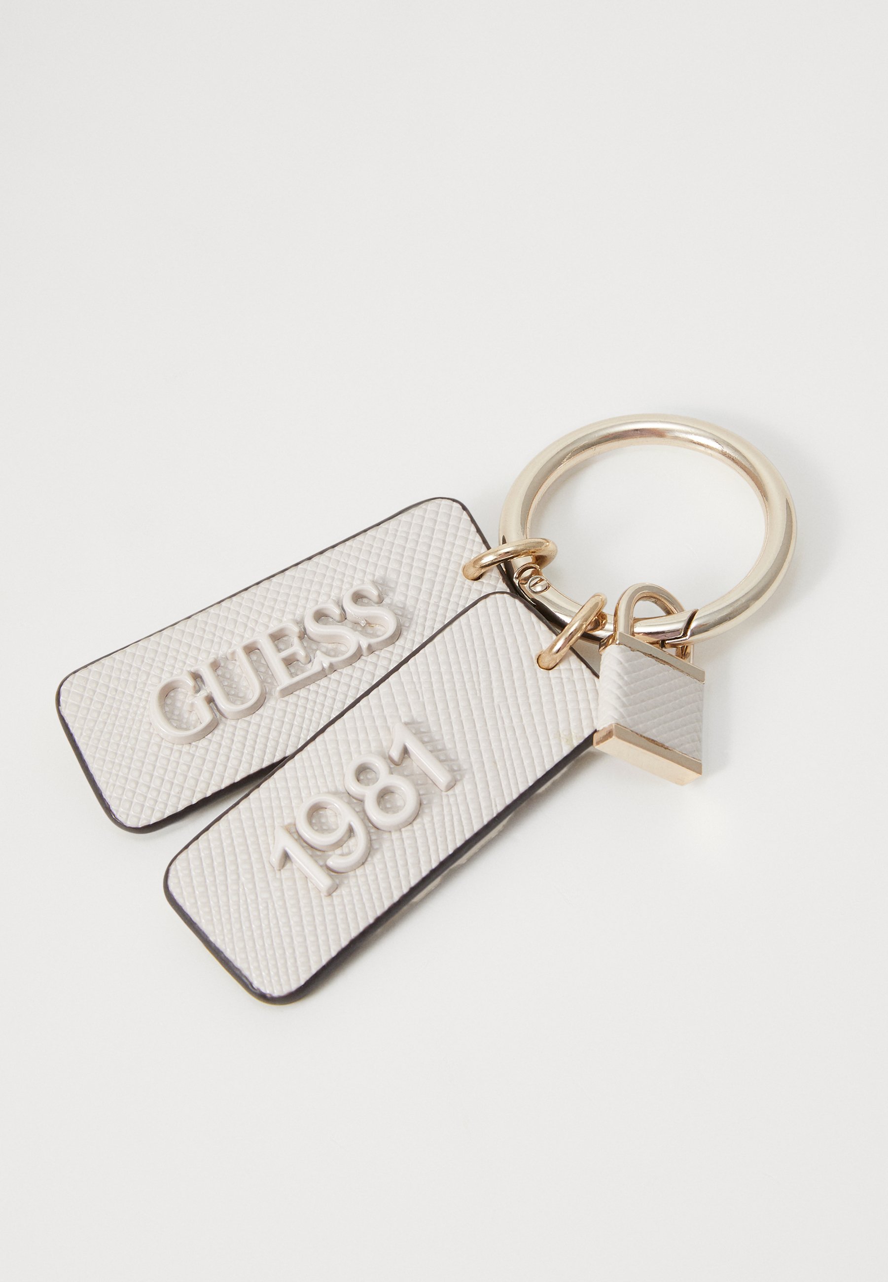 Guess NOELLE TOP ZIP SHOULDER BAG - Geantă de mână - bone/alb