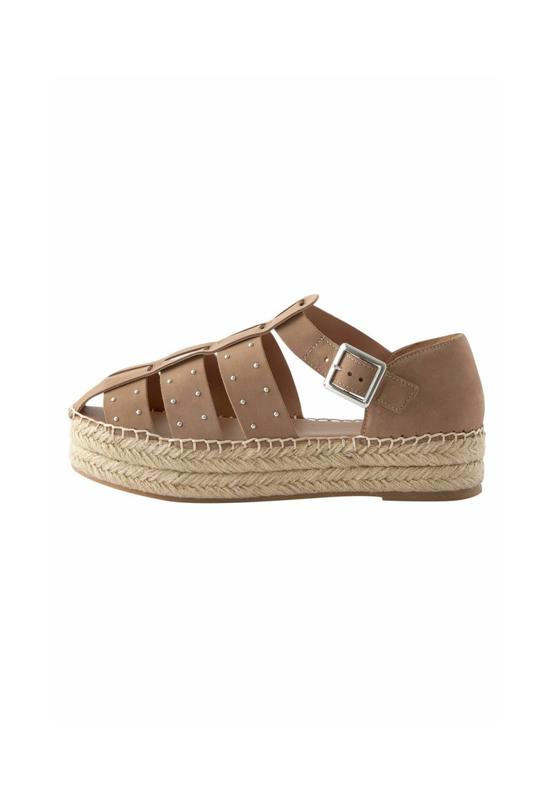 Next FOREVER COMFORT CHUNKY FISHERMAN - Espandrilky - taupe brown
