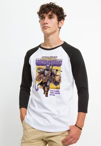 Star Wars STAR WARS: THE MANDALORIAN SIGNED UP MANDO - Langærmet T-shirt - white black