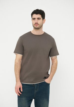 Pier One T-Shirt basic - grey
