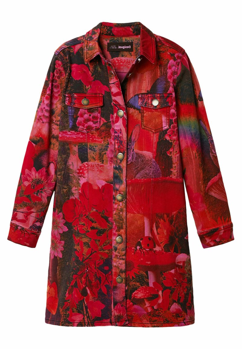 Desigual Blousejurk donkerroze