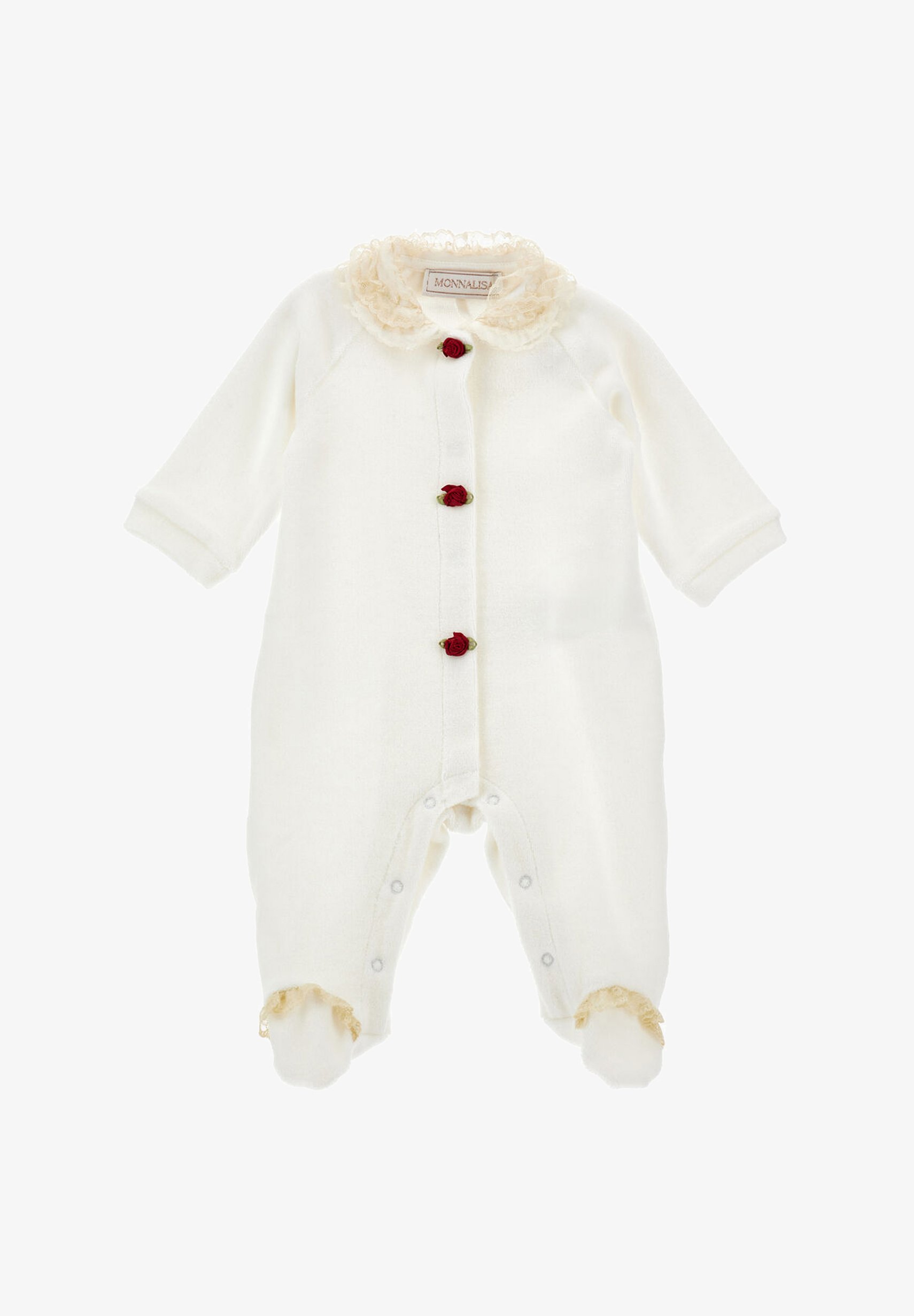 Monnalisa TUTINE Tuta jumpsuit ivory/avorio - Main Image