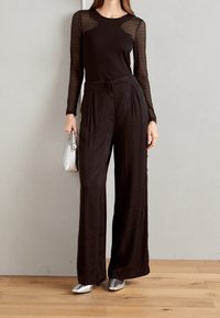 Morgan Langarmshirt - black