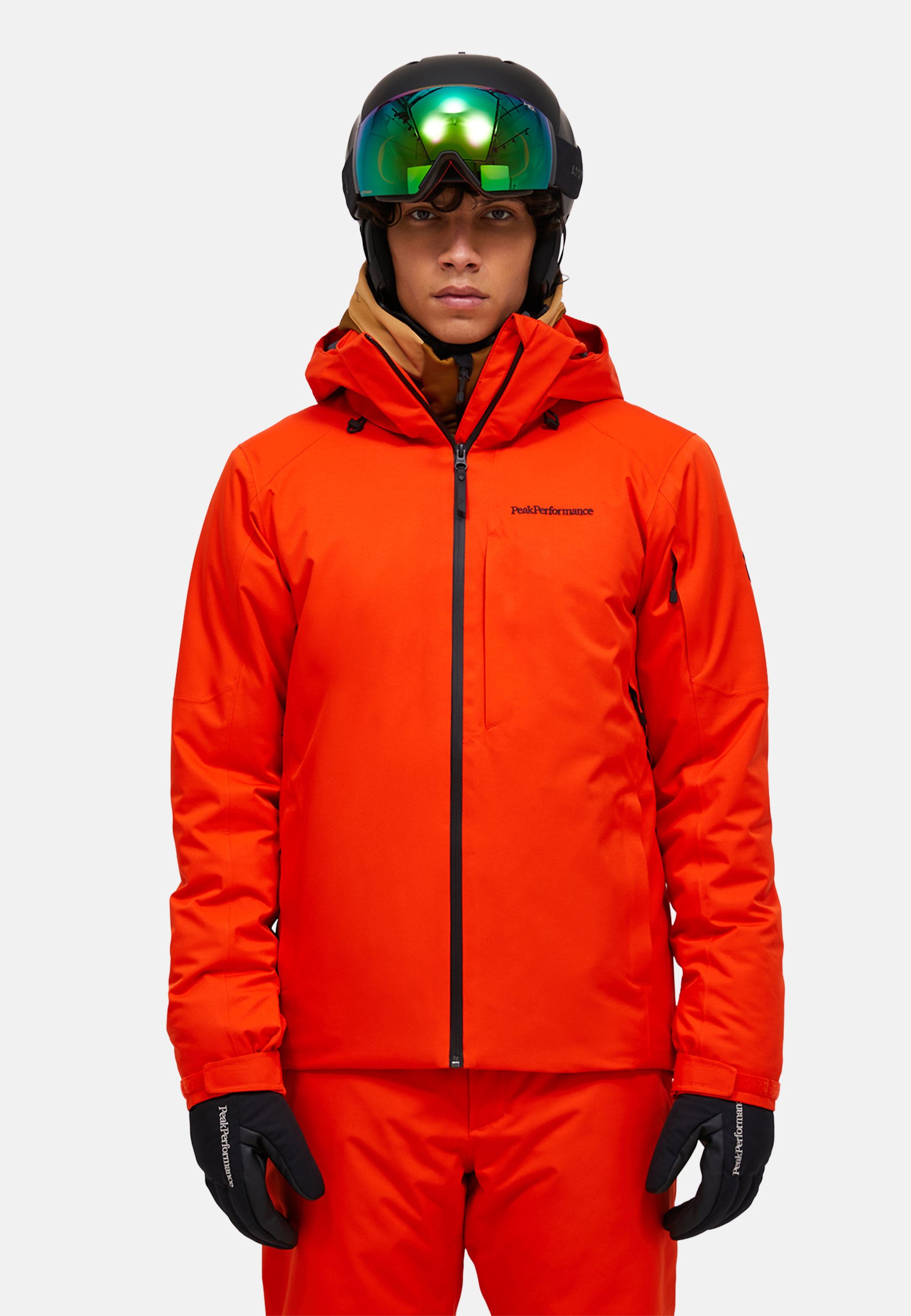 Peak Performance INSULATED - Ski jas - orangerot/oranje - Zalando.nl