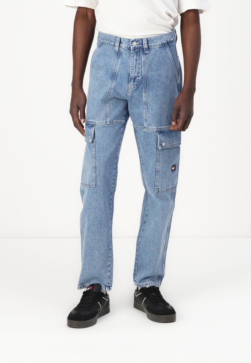 Tommy Jeans ISAAC UTILITY - Arbeidsjeans - denim medium