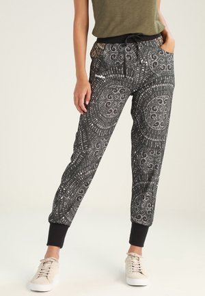 Pantalon classique - metallic grey