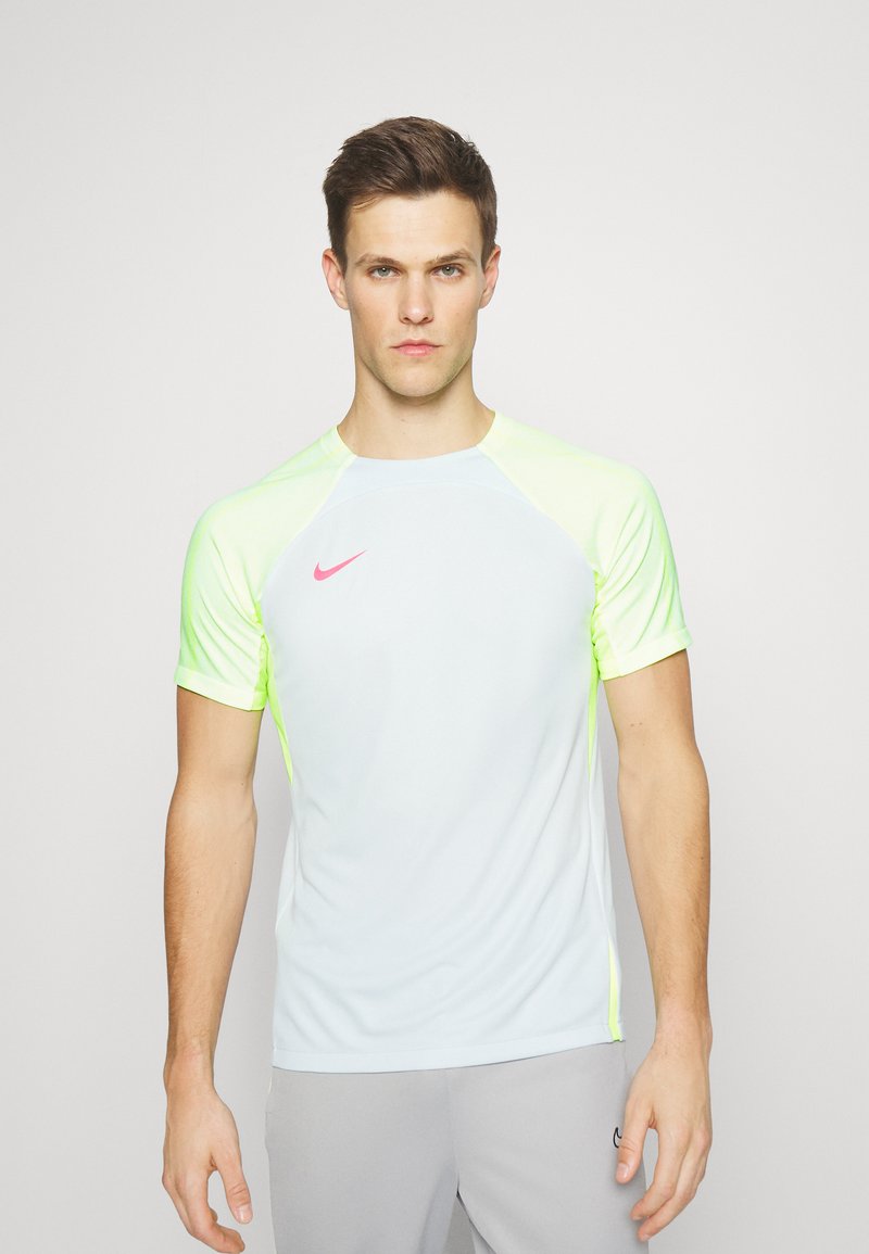 Nike Performance STRIKE TShirt basic pure platinum/volt/hyper pink