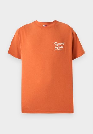 NOVELTY TEE UNISEX - T-shirt print - voyager orange