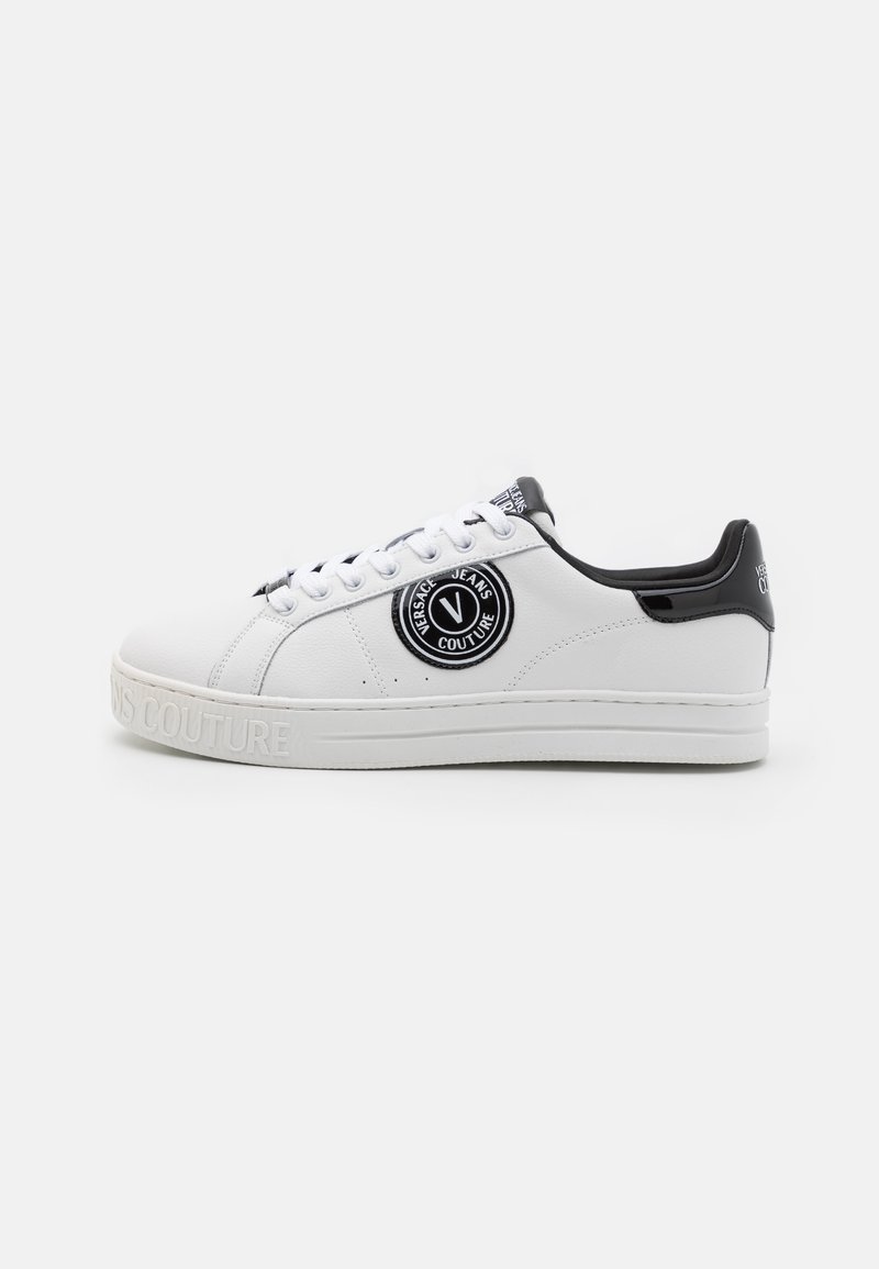 Versace Jeans Couture COURT Trainers white/black/white Zalando.co.uk