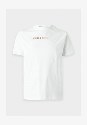 KARL LAGERFELD, T-shirt imprimé - beige
