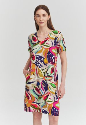 TATUUM, ARTICLE TAG: DRESS - ARTICLE NAME: CORSI 1 - Nappali ruha - light beige