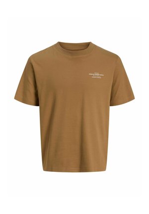 Jack & Jones PREMIUM JPRBLACHAD BRANDING CREW NECK TEE - Majica kratkih rukava s printom - ermine