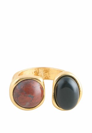 ORGANIC STONE OPEN  - Ring - gold tone