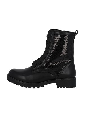Schnürstiefel - schwarz