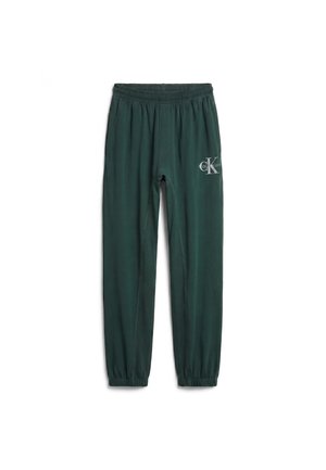 Calvin Klein Underwear, JOGGER GRAPHIC MONOGRAM STRETCH - Pyjamabroek - kings emerald green