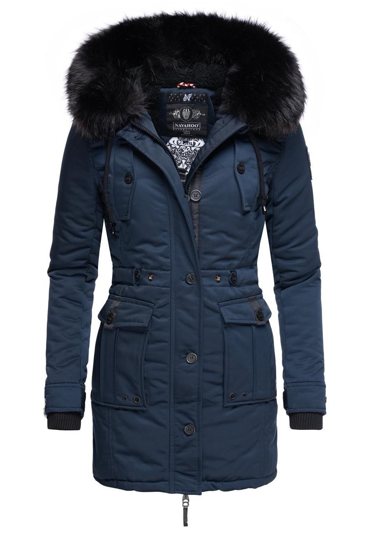 Veste D'hiver Femme Navahoo - Polaire Douce, Col Montant, Poignets Côtelés - Taille XS à XXL - Modèle N093