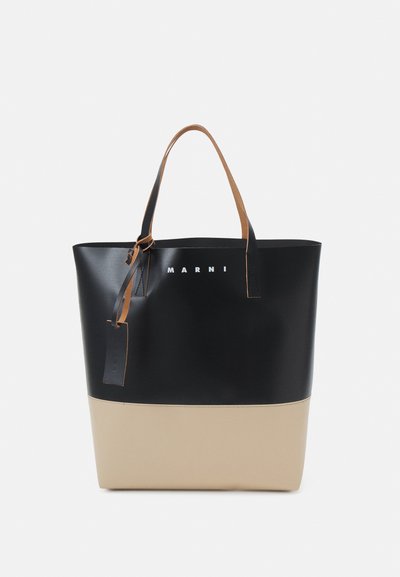 Marni TRIBECA UNISEX - Maisiņveida soma - black/cork
