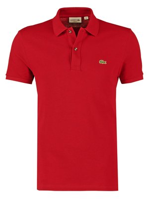 Lacoste Polokošeľa - bordeaux