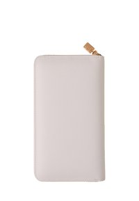 Borbonese LETTERING LARGE - ZIPAROUND - Portafoglio - chantilly cream