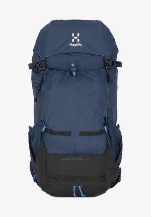 RUGGED MOUNTAIN - Hiking rucksack - tarn blue true black
