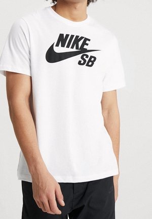 Nike SB T-shirt print - white