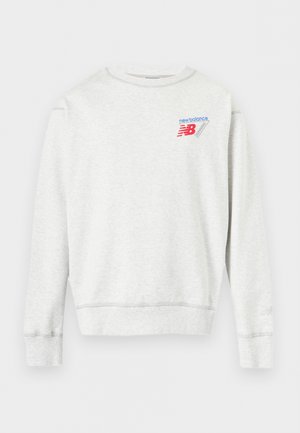 New Balance, CLASSIC TRI LOGO UNISEX - Mikina - ash heather